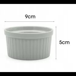 Kokilka 200ml do zapiekania brulee 9cm żaroodporna miseczka miska pojemnik TR-16-1215A Kokilka 200ml do zapiekania brulee 9cm żaroodporna miseczka miska pojemnik TR-16-1215A