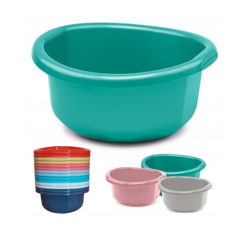 Miska plastikowa okrągła głęboka 2,5L - 0311 Miska plastikowa okrągła głęboka 2,5L - 0311