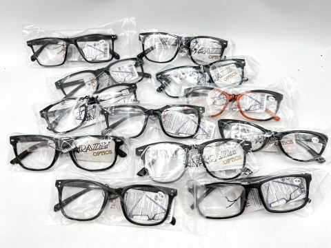 Okulary 12szt metalowa oprawka Okulary 12szt metalowa oprawka