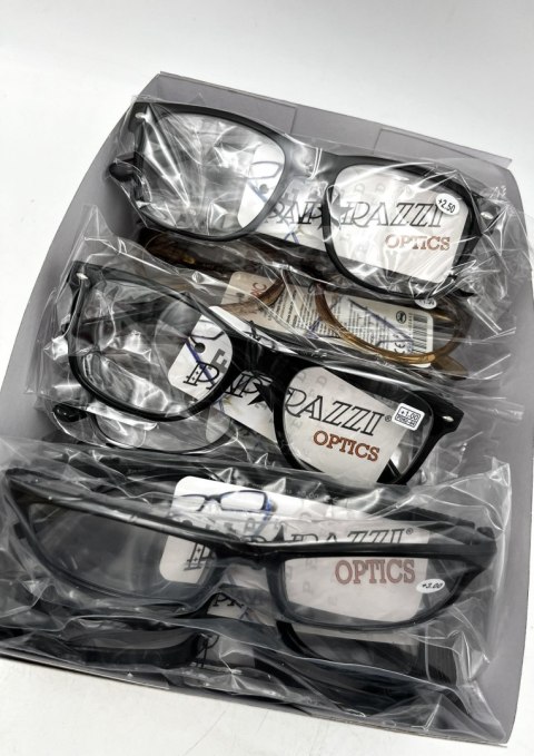 Okulary 12szt metalowa oprawka Okulary 12szt metalowa oprawka