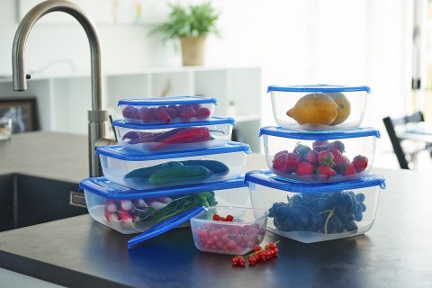 Pojemnik 6szt. polar 2,5l kwadrat | 1677 Pojemnik 6szt. polar 2,5l kwadrat | 1677