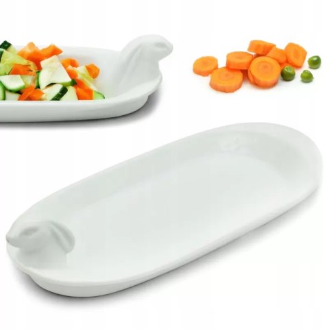 Półmisek 30cm na przekąski talerz do serwowania królik wielkanoc prostokąt TR-10-622 Półmisek 30cm na przekąski talerz do serwowania królik wielkanoc prostokąt TR-10-622