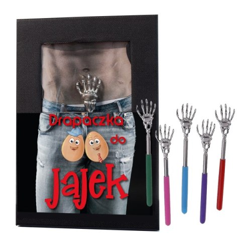 Drapaczka do jajek w ozdobnym opakowaniu Drapaczka do jajek w ozdobnym opakowaniu