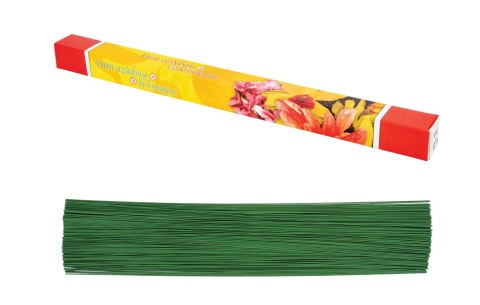 Druty florystyczne zielone, rozm. 1mm x ok.40cm, pud.1kg (ok. 430szt.) DA-1657 Druty florystyczne zielone, rozm. 1mm x ok.40cm, pud.1kg (ok. 430szt.) DA-1657