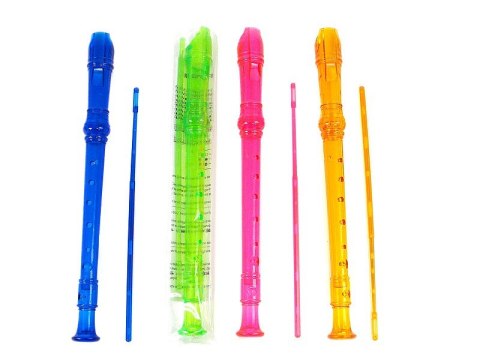 Flet prosty przezroczysty dł.33cm Flet prosty przezroczysty dł.33cm