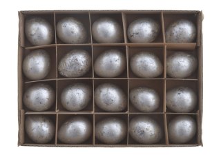 Jajka przepiórki, naturalne wydmuszki 3cm, 20szt. SREBRNE 22CAN08-100Y-20