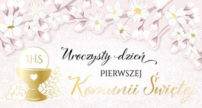 Karnet Komunia Święta PM-359 Karnet Komunia Święta PM-359