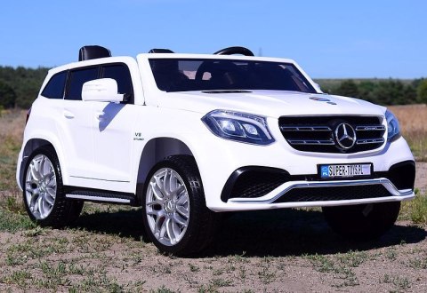 MERCEDES GLS 63, 4 SILNIKI, 2X12 V, MIĘKKIE KOŁA, MIĘKKIE SIEDZENIE, KLIMATYZACJA DLA 2 DZIECI/HL228 MERCEDES GLS 63, 4 SILNIKI, 2X12 V, MIĘKKIE KOŁA, MIĘKKIE SIEDZENIE, KLIMATYZACJA DLA 2 DZIECI/HL228