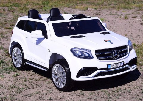 MERCEDES GLS 63, 4 SILNIKI, 2X12 V, MIĘKKIE KOŁA, MIĘKKIE SIEDZENIE, KLIMATYZACJA DLA 2 DZIECI/HL228 MERCEDES GLS 63, 4 SILNIKI, 2X12 V, MIĘKKIE KOŁA, MIĘKKIE SIEDZENIE, KLIMATYZACJA DLA 2 DZIECI/HL228