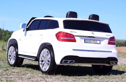 MERCEDES GLS 63, 4 SILNIKI, 2X12 V, MIĘKKIE KOŁA, MIĘKKIE SIEDZENIE, KLIMATYZACJA DLA 2 DZIECI/HL228 MERCEDES GLS 63, 4 SILNIKI, 2X12 V, MIĘKKIE KOŁA, MIĘKKIE SIEDZENIE, KLIMATYZACJA DLA 2 DZIECI/HL228