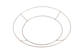 Obręcz - metalowa baza florystyczna 25,5cm⌀ x 2mm. 23CAN7511-02
