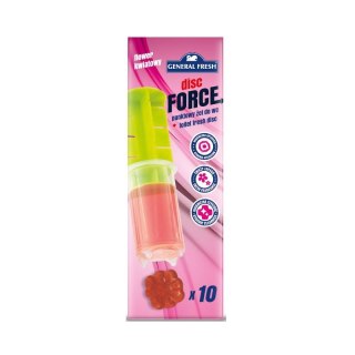 Punktowy żel do toalet WC strzykawka kleks Kwiatowy 60ml