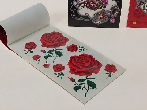 Tatuaże książeczka 18 x 6cm Tatuaże książeczka 18 x 6cm