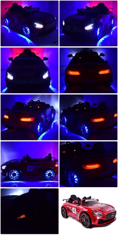 MERCEDES AMG GT 4 SPORT EDITION Z AMORTYZATORAMI PILOT, PAKIET NIGHT, WSPOMAGANIE, MIĘKKIE KOŁA /SX-1918 MERCEDES AMG GT 4 SPORT EDITION Z AMORTYZATORAMI PILOT, PAKIET NIGHT, WSPOMAGANIE, MIĘKKIE KOŁA /SX-1918