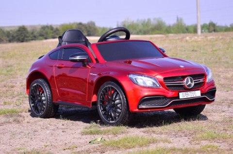 MERCEDES C 63 S COUPE, MIĘKKIE SIEDZENIE , MIEKKIE KOŁA, SYSTEM ESW, 5 PUNKTOWE PASY /QY-1588 MERCEDES C 63 S COUPE, MIĘKKIE SIEDZENIE , MIEKKIE KOŁA, SYSTEM ESW, 5 PUNKTOWE PASY /QY-1588