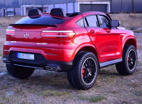 MERCEDES GLC 63S LICENCJA, 4X4, 2x12V, WALIZKA, MIĘKKIE KOŁA EVA, MIĘKKIE SIEDZENIE, LAKIER POLEROWANY, FULL OPCJA/XMX608 MERCEDES GLC 63S LICENCJA, 4X4, 2x12V, WALIZKA, MIĘKKIE KOŁA EVA, MIĘKKIE SIEDZENIE, LAKIER POLEROWANY, FULL OPCJA/XMX608
