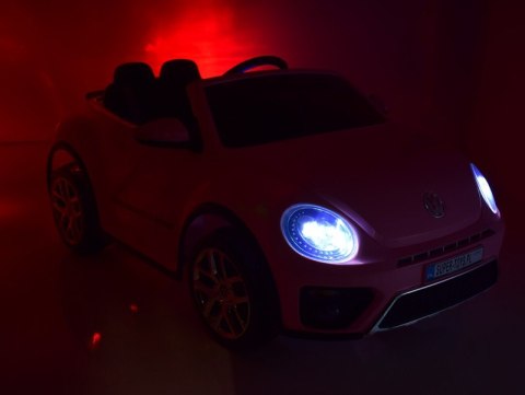 VW BEETLE, MIĘKKIE SIEDZENIE , MIEKKIE KOŁA, SYSTEM ESW, RADIO FM, BLUETOOTH, ŚWIATŁA AWARYJNE /S303 VW BEETLE, MIĘKKIE SIEDZENIE , MIEKKIE KOŁA, SYSTEM ESW, RADIO FM, BLUETOOTH, ŚWIATŁA AWARYJNE /S303