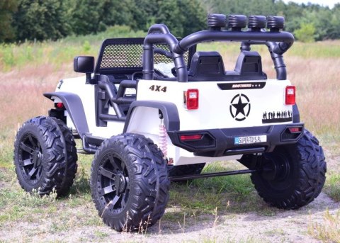 JEEP NA AKUMULATOR BROTHERS , WSPOMAGANIE KIEROWNICY, MIĘKKIE KOŁA, MIĘKKIE SIEDZENIE 24V - 400W/JEEP-JC-666 JEEP NA AKUMULATOR BROTHERS , WSPOMAGANIE KIEROWNICY, MIĘKKIE KOŁA, MIĘKKIE SIEDZENIE 24V - 400W/JEEP-JC-666