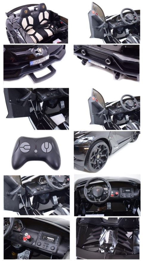LICENCJONOWANY LAMBORGHINI AVENTADOR SVJ DLA 2 DZIECI FUNKCJA DRIFTU - LAKIER SUPER JAKOŚĆ, MIĘKKIE SIEDZENIE, MIĘKKIE KOŁA/SX20 LICENCJONOWANY LAMBORGHINI AVENTADOR SVJ DLA 2 DZIECI FUNKCJA DRIFTU - LAKIER SUPER JAKOŚĆ, MIĘKKIE SIEDZENIE, MIĘKKIE KOŁA/SX20