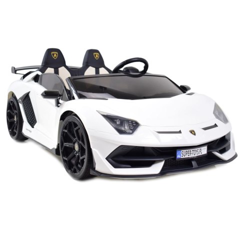 LICENCJONOWANY LAMBORGHINI AVENTADOR SVJ DLA 2 DZIECI, FUNKCJA DRIFTU MIĘKKIE SIEDZENIE, MIĘKKIE KOŁA/SX2028 LICENCJONOWANY LAMBORGHINI AVENTADOR SVJ DLA 2 DZIECI, FUNKCJA DRIFTU MIĘKKIE SIEDZENIE, MIĘKKIE KOŁA/SX2028