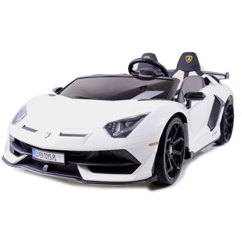 LICENCJONOWANY LAMBORGHINI AVENTADOR SVJ DLA 2 DZIECI, FUNKCJA DRIFTU MIĘKKIE SIEDZENIE, MIĘKKIE KOŁA/SX2028 LICENCJONOWANY LAMBORGHINI AVENTADOR SVJ DLA 2 DZIECI, FUNKCJA DRIFTU MIĘKKIE SIEDZENIE, MIĘKKIE KOŁA/SX2028