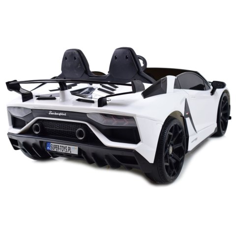 LICENCJONOWANY LAMBORGHINI AVENTADOR SVJ DLA 2 DZIECI, FUNKCJA DRIFTU MIĘKKIE SIEDZENIE, MIĘKKIE KOŁA/SX2028 LICENCJONOWANY LAMBORGHINI AVENTADOR SVJ DLA 2 DZIECI, FUNKCJA DRIFTU MIĘKKIE SIEDZENIE, MIĘKKIE KOŁA/SX2028