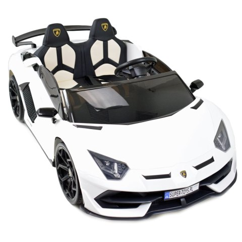 LICENCJONOWANY LAMBORGHINI AVENTADOR SVJ DLA 2 DZIECI, FUNKCJA DRIFTU MIĘKKIE SIEDZENIE, MIĘKKIE KOŁA/SX2028 LICENCJONOWANY LAMBORGHINI AVENTADOR SVJ DLA 2 DZIECI, FUNKCJA DRIFTU MIĘKKIE SIEDZENIE, MIĘKKIE KOŁA/SX2028
