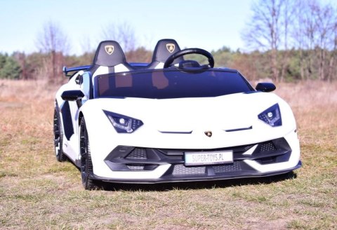 LICENCJONOWANY LAMBORGHINI AVENTADOR SVJ DLA 2 DZIECI, FUNKCJA DRIFTU MIĘKKIE SIEDZENIE, MIĘKKIE KOŁA/SX2028 LICENCJONOWANY LAMBORGHINI AVENTADOR SVJ DLA 2 DZIECI, FUNKCJA DRIFTU MIĘKKIE SIEDZENIE, MIĘKKIE KOŁA/SX2028