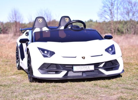 LICENCJONOWANY LAMBORGHINI AVENTADOR SVJ DLA 2 DZIECI, FUNKCJA DRIFTU MIĘKKIE SIEDZENIE, MIĘKKIE KOŁA/SX2028 LICENCJONOWANY LAMBORGHINI AVENTADOR SVJ DLA 2 DZIECI, FUNKCJA DRIFTU MIĘKKIE SIEDZENIE, MIĘKKIE KOŁA/SX2028