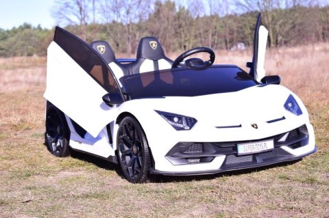 LICENCJONOWANY LAMBORGHINI AVENTADOR SVJ DLA 2 DZIECI, FUNKCJA DRIFTU MIĘKKIE SIEDZENIE, MIĘKKIE KOŁA/SX2028 LICENCJONOWANY LAMBORGHINI AVENTADOR SVJ DLA 2 DZIECI, FUNKCJA DRIFTU MIĘKKIE SIEDZENIE, MIĘKKIE KOŁA/SX2028