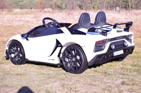 LICENCJONOWANY LAMBORGHINI AVENTADOR SVJ DLA 2 DZIECI, FUNKCJA DRIFTU MIĘKKIE SIEDZENIE, MIĘKKIE KOŁA/SX2028 LICENCJONOWANY LAMBORGHINI AVENTADOR SVJ DLA 2 DZIECI, FUNKCJA DRIFTU MIĘKKIE SIEDZENIE, MIĘKKIE KOŁA/SX2028