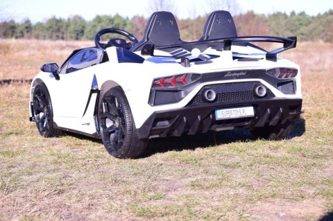 LICENCJONOWANY LAMBORGHINI AVENTADOR SVJ DLA 2 DZIECI, FUNKCJA DRIFTU MIĘKKIE SIEDZENIE, MIĘKKIE KOŁA/SX2028 LICENCJONOWANY LAMBORGHINI AVENTADOR SVJ DLA 2 DZIECI, FUNKCJA DRIFTU MIĘKKIE SIEDZENIE, MIĘKKIE KOŁA/SX2028