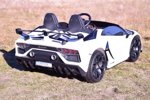 LICENCJONOWANY LAMBORGHINI AVENTADOR SVJ DLA 2 DZIECI, FUNKCJA DRIFTU MIĘKKIE SIEDZENIE, MIĘKKIE KOŁA/SX2028 LICENCJONOWANY LAMBORGHINI AVENTADOR SVJ DLA 2 DZIECI, FUNKCJA DRIFTU MIĘKKIE SIEDZENIE, MIĘKKIE KOŁA/SX2028