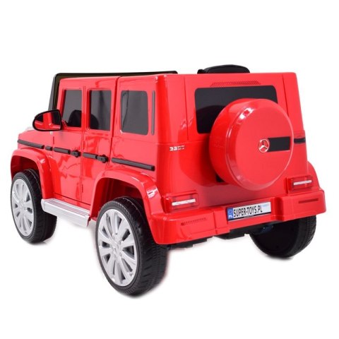 MERCEDES G500 NA AKUMULATOR MIĘKKIE KOŁA EVA, MIĘKKIE SIEDZENIE, LAKIEROWANY FULL OPCJA/JJ2077 MERCEDES G500 NA AKUMULATOR MIĘKKIE KOŁA EVA, MIĘKKIE SIEDZENIE, LAKIEROWANY FULL OPCJA/JJ2077
