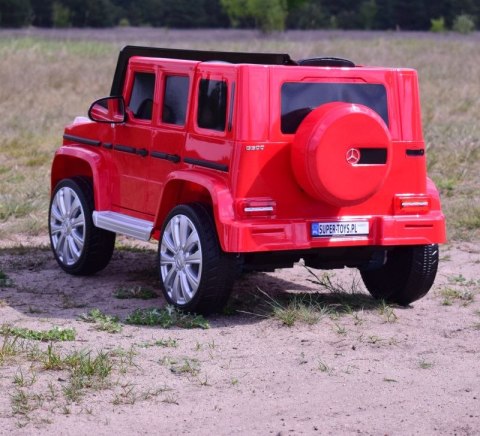 MERCEDES G500 NA AKUMULATOR MIĘKKIE KOŁA EVA, MIĘKKIE SIEDZENIE, LAKIEROWANY FULL OPCJA/JJ2077 MERCEDES G500 NA AKUMULATOR MIĘKKIE KOŁA EVA, MIĘKKIE SIEDZENIE, LAKIEROWANY FULL OPCJA/JJ2077