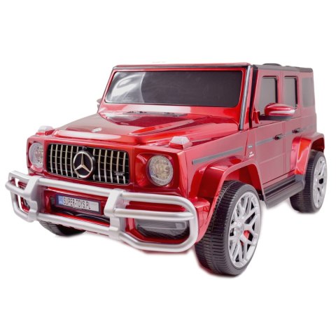 MERCEDES G63 AMG DLA 2 DZIECI, 24V, 4X4, MIĘKKIE KOŁA EVA, MIĘKKIE SIEDZENIE, LAKIER POLEROWANY FULL OPCJA/S-307 MERCEDES G63 AMG DLA 2 DZIECI, 24V, 4X4, MIĘKKIE KOŁA EVA, MIĘKKIE SIEDZENIE, LAKIER POLEROWANY FULL OPCJA/S-307