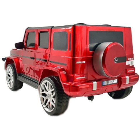 MERCEDES G63 AMG DLA 2 DZIECI, 24V, 4X4, MIĘKKIE KOŁA EVA, MIĘKKIE SIEDZENIE, LAKIER POLEROWANY FULL OPCJA/S-307 MERCEDES G63 AMG DLA 2 DZIECI, 24V, 4X4, MIĘKKIE KOŁA EVA, MIĘKKIE SIEDZENIE, LAKIER POLEROWANY FULL OPCJA/S-307