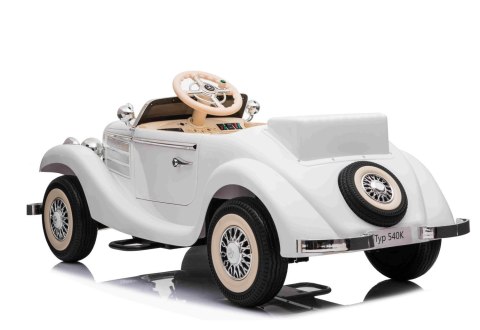 MERCEDES RETRO TYP 540K DLA DZIECKA I DLA RODZICA, MIĘKKIE KOŁA EVA, MIĘKKIE SIEDZENIE, FULL OPCJA/A200 MERCEDES RETRO TYP 540K DLA DZIECKA I DLA RODZICA, MIĘKKIE KOŁA EVA, MIĘKKIE SIEDZENIE, FULL OPCJA/A200