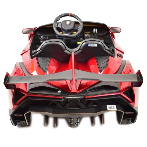 ORYGINALNE LAMBORGHINI VENENO NA AKUMULATOR, MIĘKKIE KOŁA, MIĘKKIE SIEDZENIE, LAKIER/XMX615 ORYGINALNE LAMBORGHINI VENENO NA AKUMULATOR, MIĘKKIE KOŁA, MIĘKKIE SIEDZENIE, LAKIER/XMX615