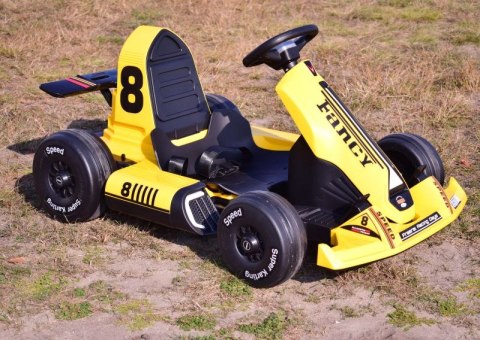 SZYBKI GOKART FANCY NA AKUMULATOR 12V, REGULOWANA - ROZSUWANA RAMA, SUPER ZABAWA\BDQ-8 SZYBKI GOKART FANCY NA AKUMULATOR 12V, REGULOWANA - ROZSUWANA RAMA, SUPER ZABAWA\BDQ-8