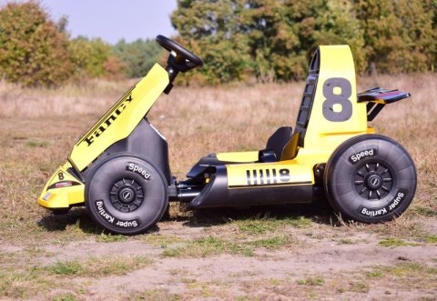 SZYBKI GOKART FANCY NA AKUMULATOR 12V, REGULOWANA - ROZSUWANA RAMA, SUPER ZABAWA\BDQ-8 SZYBKI GOKART FANCY NA AKUMULATOR 12V, REGULOWANA - ROZSUWANA RAMA, SUPER ZABAWA\BDQ-8