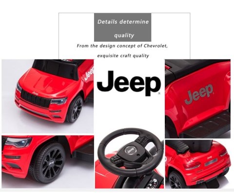 JEŹDZIK, PCHACZ, ODPYCHACZ, POJAZD NA AKUMULATOR- JEEP CHEROKEE, DASZEK ,DŹWIĘKI/JQ606 JEŹDZIK, PCHACZ, ODPYCHACZ, POJAZD NA AKUMULATOR- JEEP CHEROKEE, DASZEK ,DŹWIĘKI/JQ606