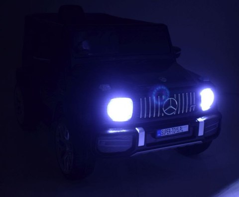 MERCEDES G63 NA AKUMULATOR MIĘKKIE KOŁA EVA, MIĘKKIE SIEDZENIE, FULL OPCJA/S-306 MERCEDES G63 NA AKUMULATOR MIĘKKIE KOŁA EVA, MIĘKKIE SIEDZENIE, FULL OPCJA/S-306