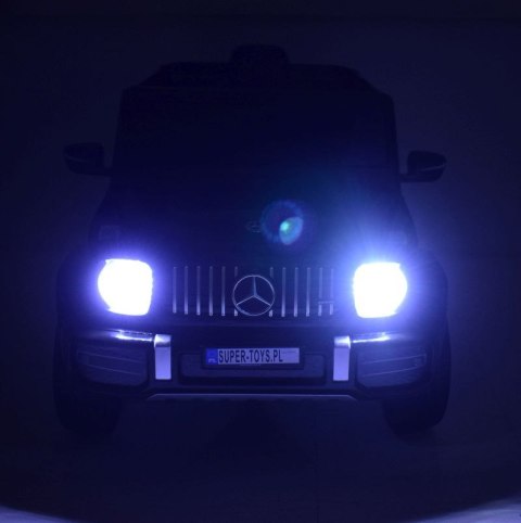MERCEDES G63 NA AKUMULATOR MIĘKKIE KOŁA EVA, MIĘKKIE SIEDZENIE, FULL OPCJA/S-306 MERCEDES G63 NA AKUMULATOR MIĘKKIE KOŁA EVA, MIĘKKIE SIEDZENIE, FULL OPCJA/S-306