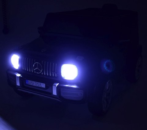 MERCEDES G63 NA AKUMULATOR MIĘKKIE KOŁA EVA, MIĘKKIE SIEDZENIE, FULL OPCJA/S-306 MERCEDES G63 NA AKUMULATOR MIĘKKIE KOŁA EVA, MIĘKKIE SIEDZENIE, FULL OPCJA/S-306