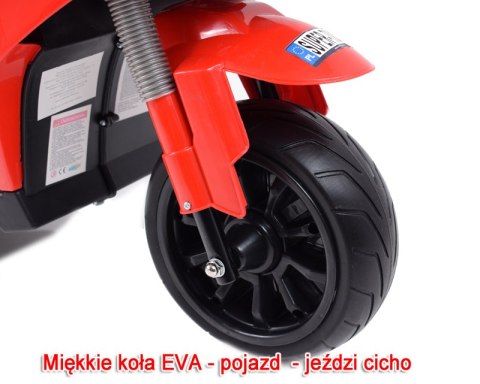 DUŻY MOTOR ŚCIGACZ Z SYMULACJĄ WYDECHU, MIĘKKIE KOŁA STRONG 2 EXCLUSIVE/6288A DUŻY MOTOR ŚCIGACZ Z SYMULACJĄ WYDECHU, MIĘKKIE KOŁA STRONG 2 EXCLUSIVE/6288A