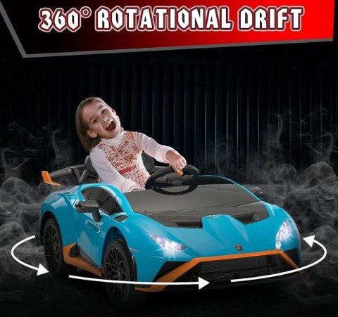 ORYGINALNE DRIFTUJĄCE LAMBORGHINI HURACAN STO NA AKUMULATOR/SMT-555-24V ORYGINALNE DRIFTUJĄCE LAMBORGHINI HURACAN STO NA AKUMULATOR/SMT-555-24V