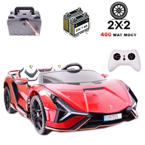 ORYGINALNE LAMBORGHINI SIAN NA AKUMULATOR, WERSJA Z MIEJSCEM DLA RODZICA/QLS6988 ORYGINALNE LAMBORGHINI SIAN NA AKUMULATOR, WERSJA Z MIEJSCEM DLA RODZICA/QLS6988