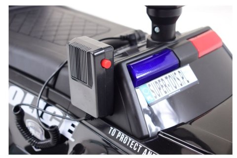 SAMOCHÓD NA AKUMULATOR POLICJA - DŹWIĘKI ŚWIATŁA, MEGAFON/QLS993D SAMOCHÓD NA AKUMULATOR POLICJA - DŹWIĘKI ŚWIATŁA, MEGAFON/QLS993D