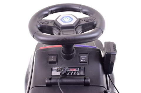 SAMOCHÓD NA AKUMULATOR POLICJA - DŹWIĘKI ŚWIATŁA, MEGAFON/QLS993D SAMOCHÓD NA AKUMULATOR POLICJA - DŹWIĘKI ŚWIATŁA, MEGAFON/QLS993D